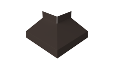 Угол отлива внешний 70 Grand Line 0,5 Atlas X с пленкой RR 32 темно-коричневый