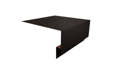 Планка околооконная сложная Экобрус Grand Line 250х75х25 0,45 Принт Элит Кофейное дерево TwinColor (3м)