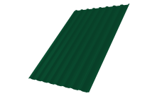 Профнастил С20B Grand Line 0,5 Satin с пленкой RAL 6005 зеленый мох