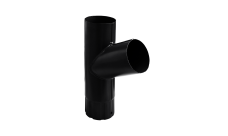 Тройник трубы Grand Line PU матовый 90 мм RAL 9005 черный
