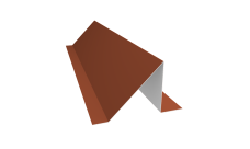 Планка снегозадержания малая 0,45 Drap TR RAL 8004 терракота (2м)