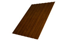 Профнастил С10A Grand Line 0,45 Print Premium Golden Wood Intense FTC