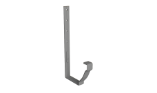 Крюк длинный Vortex Lite PE RAL 9006 бело-алюминиевый