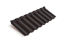 Лист композитной черепицы Metrotile MetroBond черный