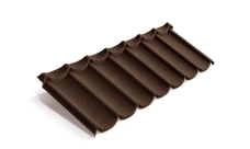 Лист композитной черепицы Metrotile Mistral айрон-барк