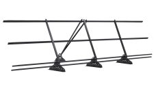 Ограждение кровельное со снегозадержателем Grand Line 0,9х3м RAL 7004