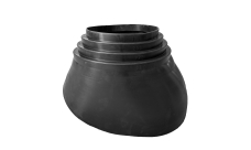 Ворот резиновый XL Vilpe 175-250 мм черный