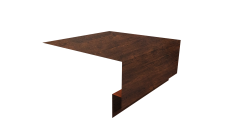 Планка околооконная сложная 250х75х18 (j-фаска) 0,45 Print Premium Cherry Wood Dark FTC (2м)