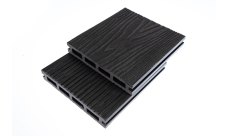 Террасная доска ДПК Grand Line 140мм 3D Wood Графит 4м