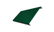 Ламель обратная 200 забора жалюзи Texas 0,45 Drap TX RAL 6005 зеленый мох