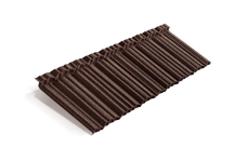 Лист композитной черепицы Metrotile MetroShake 2 кофе