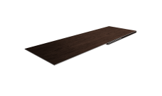 Планка финишная 48х25 0,45 Print-Double Premium Antique Wood (2м)