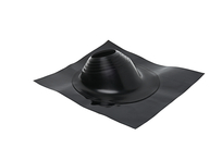 Проходной элемент MF угловой №3.1 (280-460мм) +185 EPDM (металлический окрашенный фланец) черный