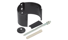 Кронштейн трубы на кирпич 100 мм матовый RR 32