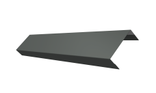 Ламель лицевая 50 забора жалюзи Texas 0,45 PE RAL 7005 мышино-серый