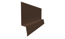 Планка начальная фальц 0,5 Rooftop Бархат RAL 8017 шоколад (2м)