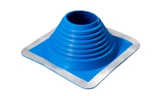 Проходной элемент (мастер флеш) прямой №5 (102-178мм) +240 силиконовый синий