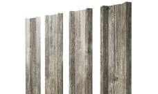 Штакетник М-образный A с прямым резом 0,45 Print Elite Nordic Wood TwinColor