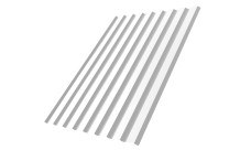 Профнастил С20A Grand Line 0,45 Drap RAL 9003 сигнальный белый