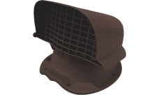 Вентиль кровельный Krovent KTV-Kredo для металлочерепицы Кредо коричневый