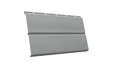 ЭкоБрус 3D 0,345 Grand Line 0,5 Satin с пленкой RAL 9006 бело-алюминиевый