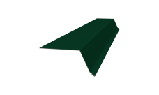 Планка капельник 100х55 0,5 Satin Matt RAL 6005 зеленый мох (2м)