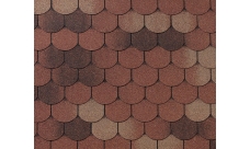 Черепица гибкая RoofShield Фемили Лайт Готик терракота