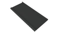 Кликфальц mini Grand Line 0,5 Satin Matt TX с пленкой на замках RAL 7016 антрацитово-серый