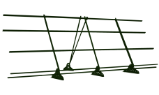 Ограждение кровельное со снегозадержателем GL 1,2х3 RAL 6002