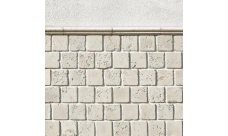 Рядовая плитка White Hills Тоскана гипс А565-00 с расшивкой 1см