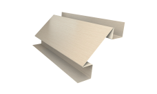 Планка угла внутреннего сложного Экобрус Grand Line 0,45 Print Elite Milky Wood TwinColor (3м)