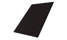 Профнастил С10R Grand Line 0,45 Drap RAL 9005 черный