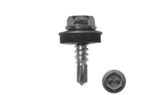 Саморез по металлу Daxmer 5,5х19 (250шт) сверло №3 RAL 9006