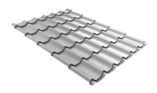 Профиль волновой Классик ("Classic") 0,45 Drap TX RAL 9003 сигнальный белый