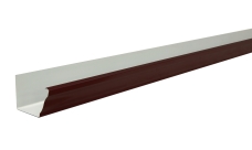 Желоб прямоугольный Vortex 127мм 3м RAL 8017