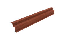 Планка карнизная для композитной черепицы Luxard коралл (1,25м)