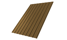 Профнастил С10B Grand Line 0,45 Print Elite Honey Wood TwinColor