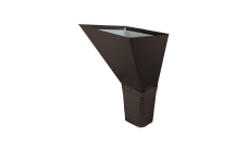 Воронка водосборная прямоугольная Vortex 127мм RR 32