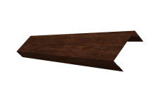 Ламель лицевая 50 забора жалюзи Texas 0,45 Print Elite Cherry Wood TwinColor