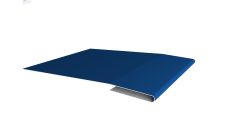 Планка начальная Grand Line 0,45 PE с пленкой RAL 5005 сигнальный синий (2м)