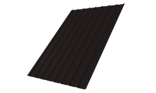 Профнастил С10A Grand Line 0,45 Drap TX RAL 9005 черный