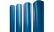 Штакетник Круглый фигурный 0,45 PE lite RAL 5005 сигнальный синий