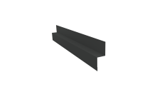 Отлив для сегментного кожуха на трубу 0,45 Drap TX RAL 7016 антрацитово-серый (2м)