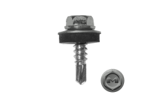 Саморез по металлу Daxmer 5,5х19 (250шт) сверло №3 RAL 7035