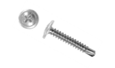 Саморез ПШС 4,2х25 (500шт) шлиц PH2 RAL 9003