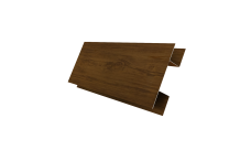 Планка H-образная стыковочная сложная Grand Line 0,45 Print Elite Golden Wood TwinColor (2м)