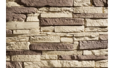 Рядовая плитка Leonardo Stone Шампань 065 без шва