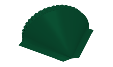 Заглушка конусная 0,45 Drap RAL 6005 зеленый мох