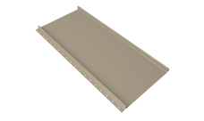 Кликфальц mini Grand Line 0,45 PE с пленкой на замках RAL 1015 светлая слоновая кость