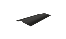 Конек Черепица Ондулин графит